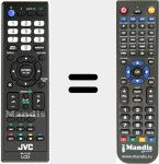 Replacement remote control for RM-C1232