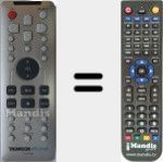 Replacement remote control for CS706 (56292200)