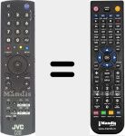 Replacement remote control for RM-C 1892 B (HU0320200009)