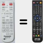 Replacement remote control for N2QAYA000067