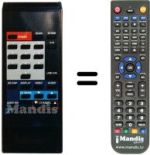 Replacement remote control J 9902