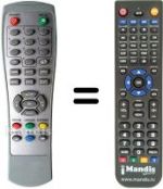 Replacement remote control Shinelco DTD 112