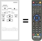 Replacement remote control HANTAREX HQ801