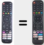 Universal remote control Universal TV Hisense