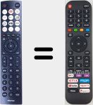 Universal remote control Universal TV Hisense