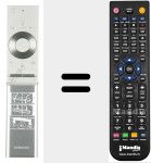 Replacement remote control for TM 1790 A