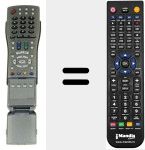 Replacement remote control for RRMCGA460WJSA