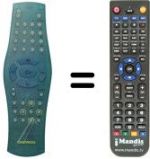 Replacement remote control Grandin 4T97
