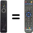 Replacement remote control Philips BDP-9500