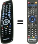 Replacement remote control Samsung BN59-00687A