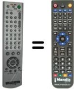 Replacement remote control RMT-V503