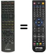 Replacement remote control Yamaha RAV241