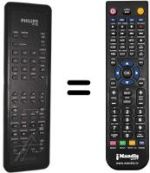 Replacement remote control Philips 20DV2-19