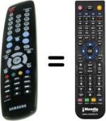 Replacement remote control Samsung BN59-00687A