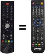 Replacement remote control Techwood L32825HDT
