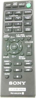 Original remote control SONY RM-AMU216 (A2116431A) Original remote control SONY RM-AMU216 (A2116431A)