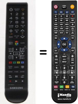 Replacement remote control AA59-00633A