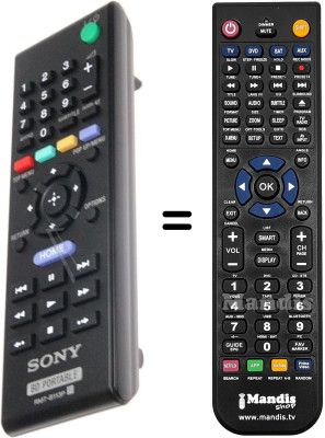 Replacement remote control Sony RMT-B113P