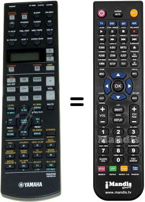 Replacement remote control Yamaha V9272200