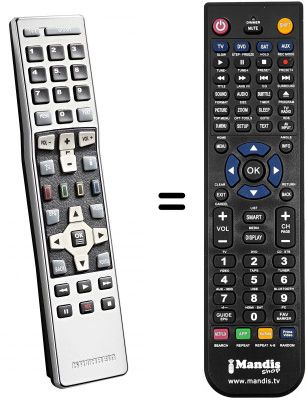Replacement remote control Kathrein UFS822SW