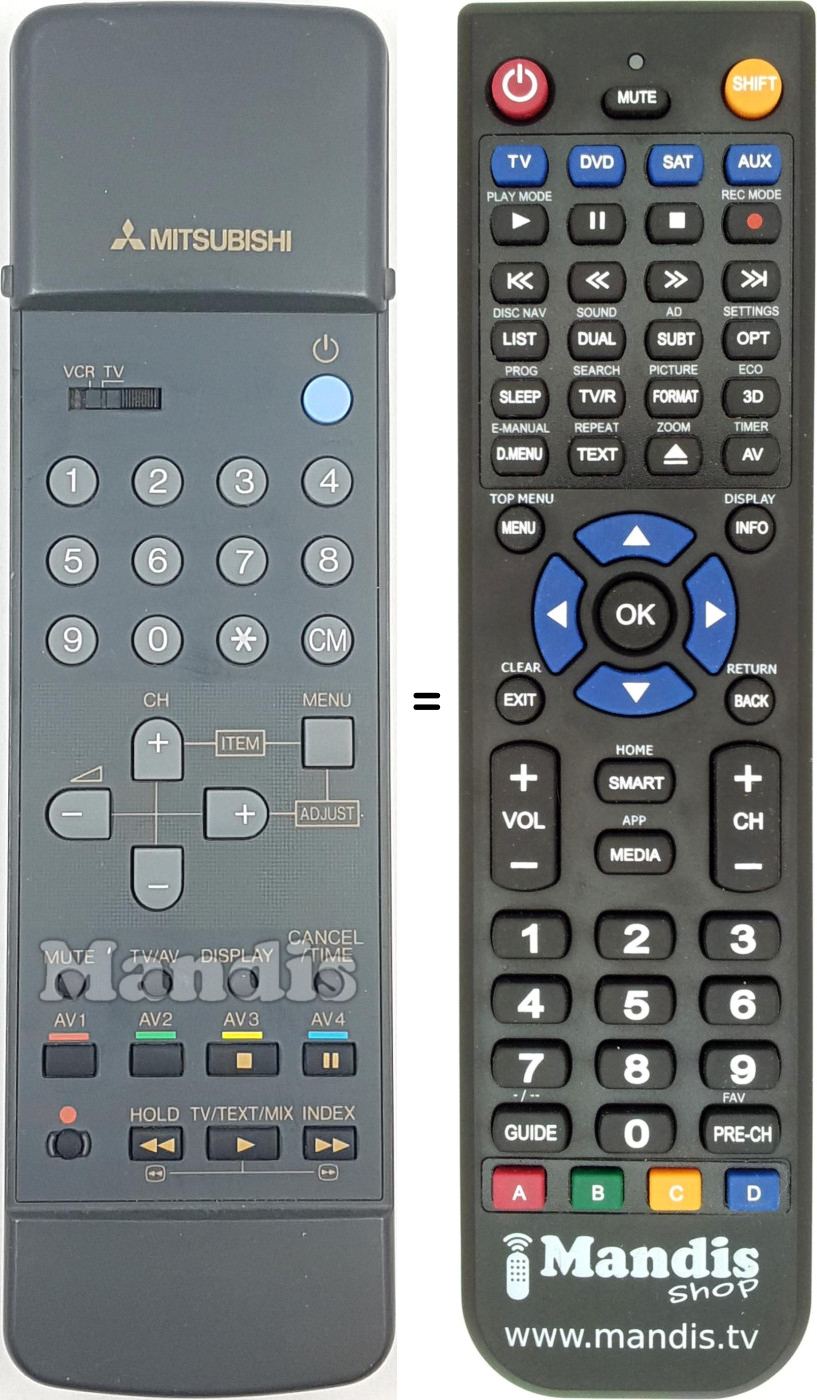 Replacement remote control REMCON2084