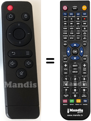 Replacement remote control GT1