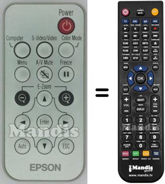 Replacement remote control 6008205