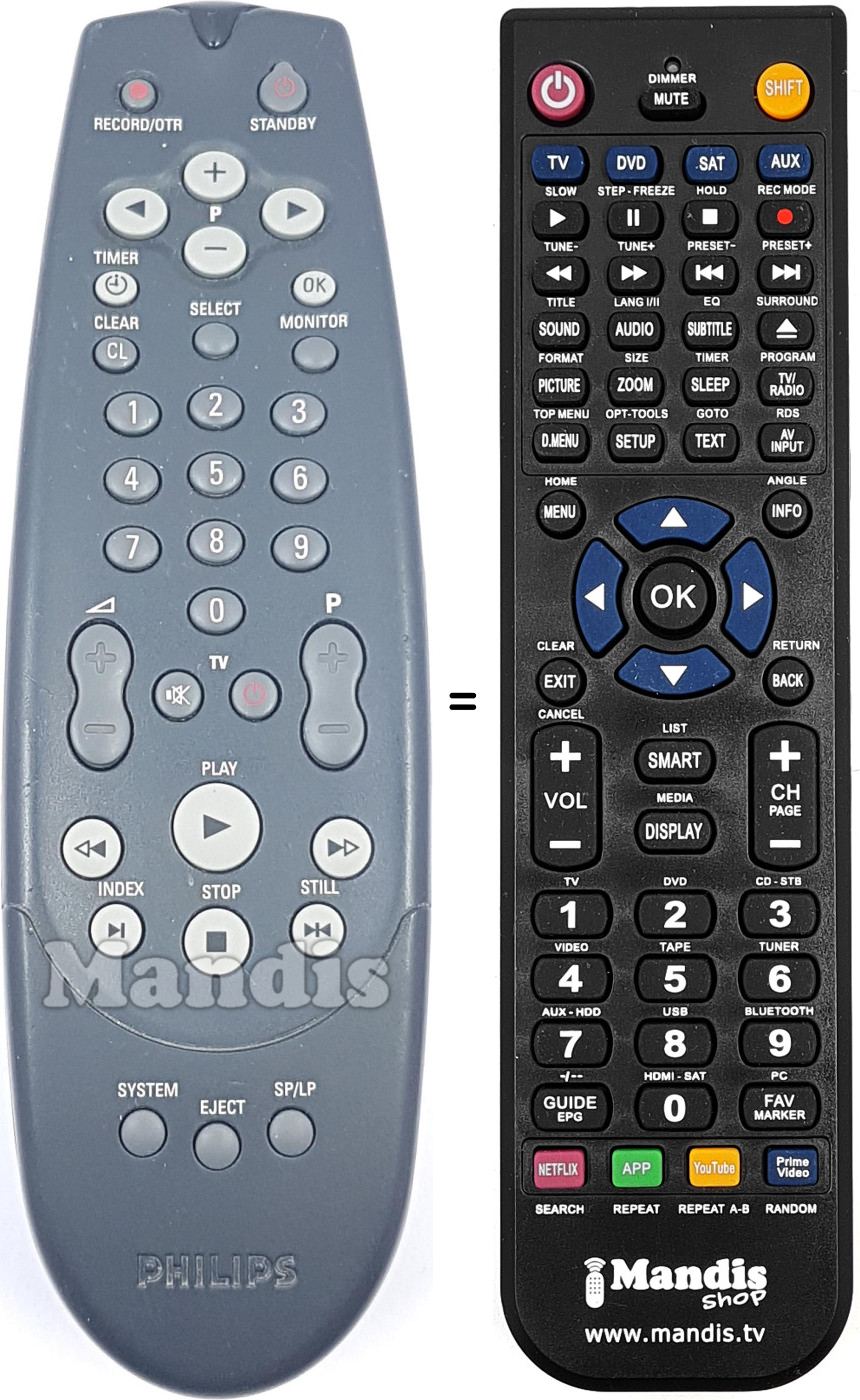 Replacement remote control 862266174101