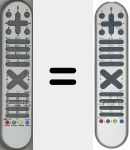 Original remote control RC1062 (30037768)