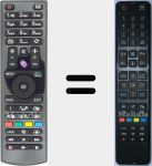 Original remote control RC4825 (30076858)