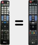 Original remote control AKB74115502