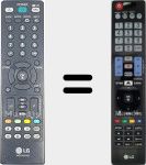 Original remote control AKB74115502