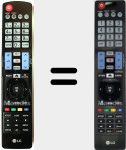Original remote control AKB74115502