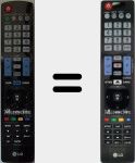 Original remote control AKB74115502
