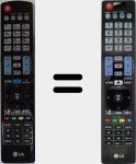 Original remote control AKB74115502