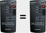 Original remote control RMT502 (146543111)