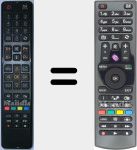 Original remote control RC 4870 (30085964)