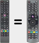 Original remote control RC 4870 (30085964)