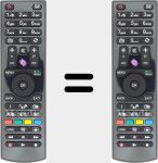 Original remote control RC4870 (30087732)