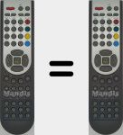 Original remote control RC1180 (20457057)