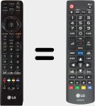 Original remote control AKB75055702