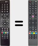 Original remote control RC 4876 (30088184)