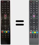 Original remote control RC 4876 (30088184)