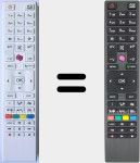 Original remote control RC 4876 (30088184)