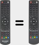 Original remote control RC 1910 (30070046)