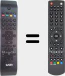 Original remote control RC 1910 (30070046)