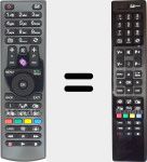Original remote control RC 4846 (30076687)