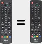 Original remote control AKB73975763