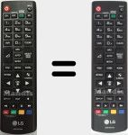 Original remote control AKB73975763