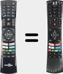 Original remote control RC4390P (30101765)